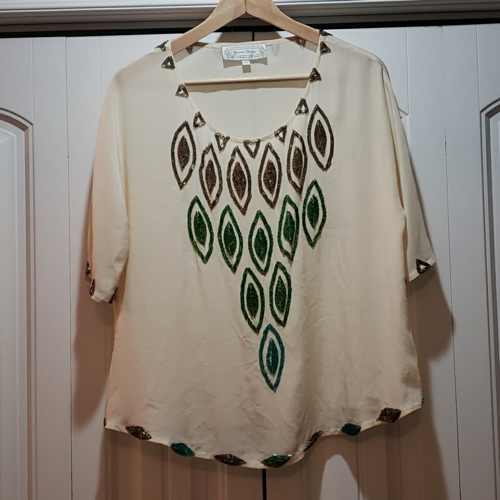 100% Silk Top